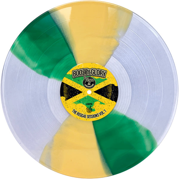 Booze & Glory – The Reggae Sessions Vol. 1, Mustard & Green Twist Vinyl, (LP)