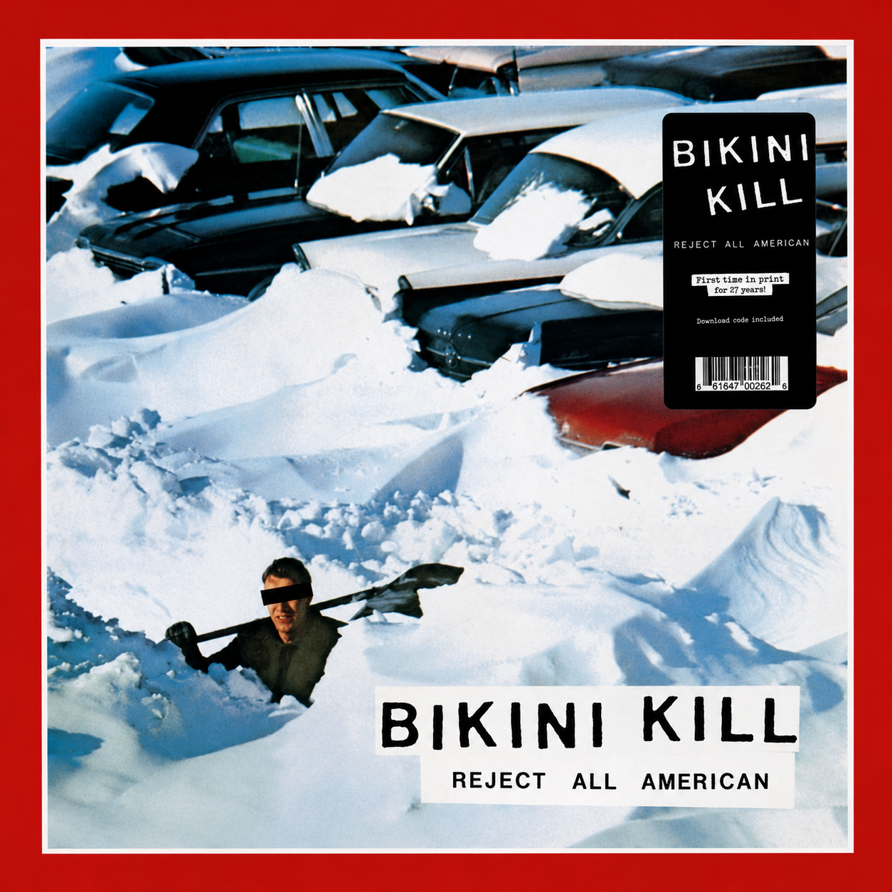 BIKINI KILL- REJECT ALL AMERICA (LP)