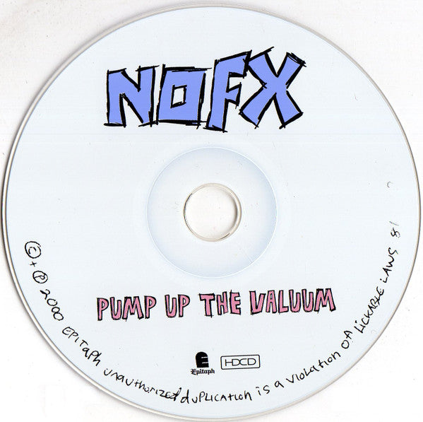NOFX : Pump Up The Valuum (Album,HDCD)