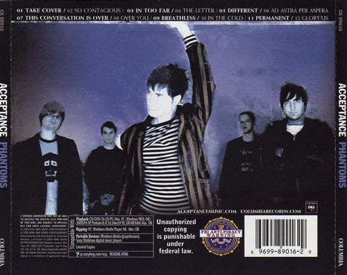 Acceptance : Phantoms (Album,Copy Protected)