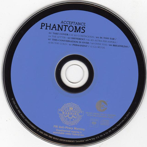 Acceptance : Phantoms (Album,Copy Protected)