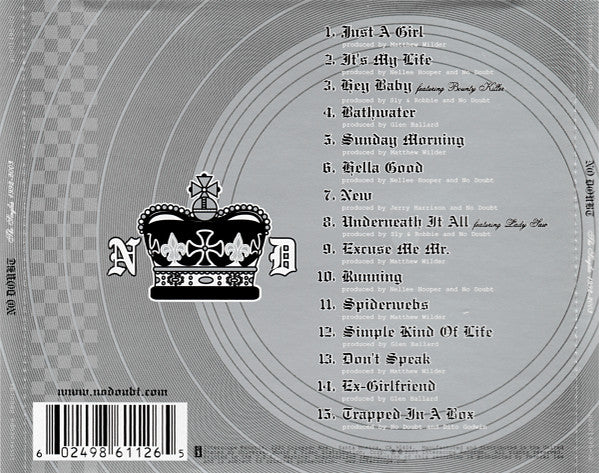 No Doubt : The Singles 1992 - 2003 (Compilation)