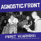 Agnostic Front- First Warning: The United Blood Era Recordings, New York City, 1983 (LP)