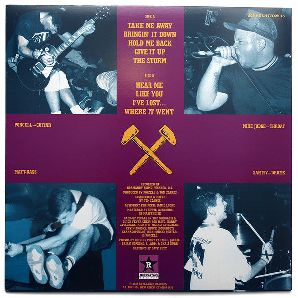 Judge : Bringin' It Down (LP,Album,Reissue,Repress)