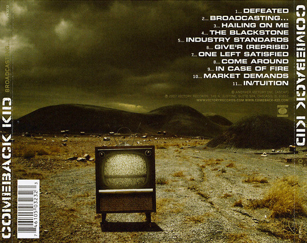 Comeback Kid : Broadcasting... (Album)