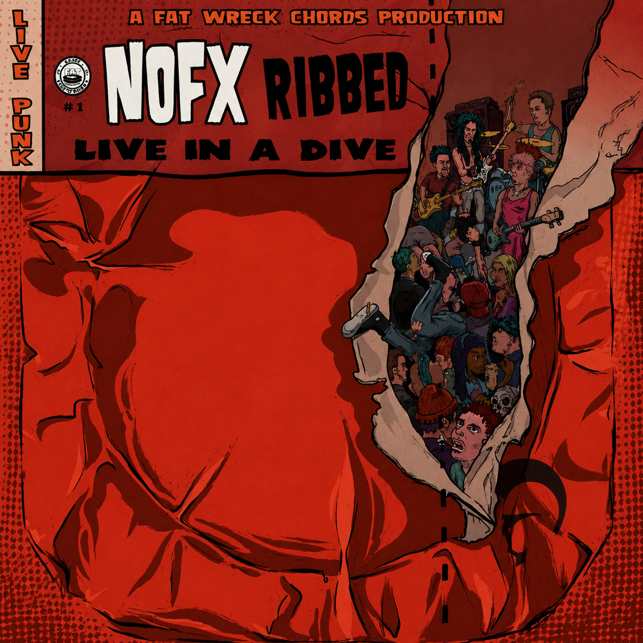 NOFX - Ribbed- Live in a Dive (LP)
