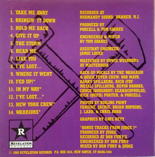Judge : Bringin' It Down (Album)