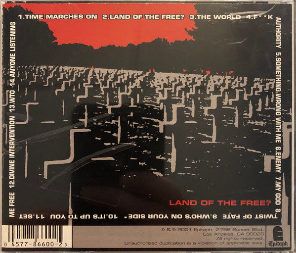 Pennywise : Land Of The Free? (Album)