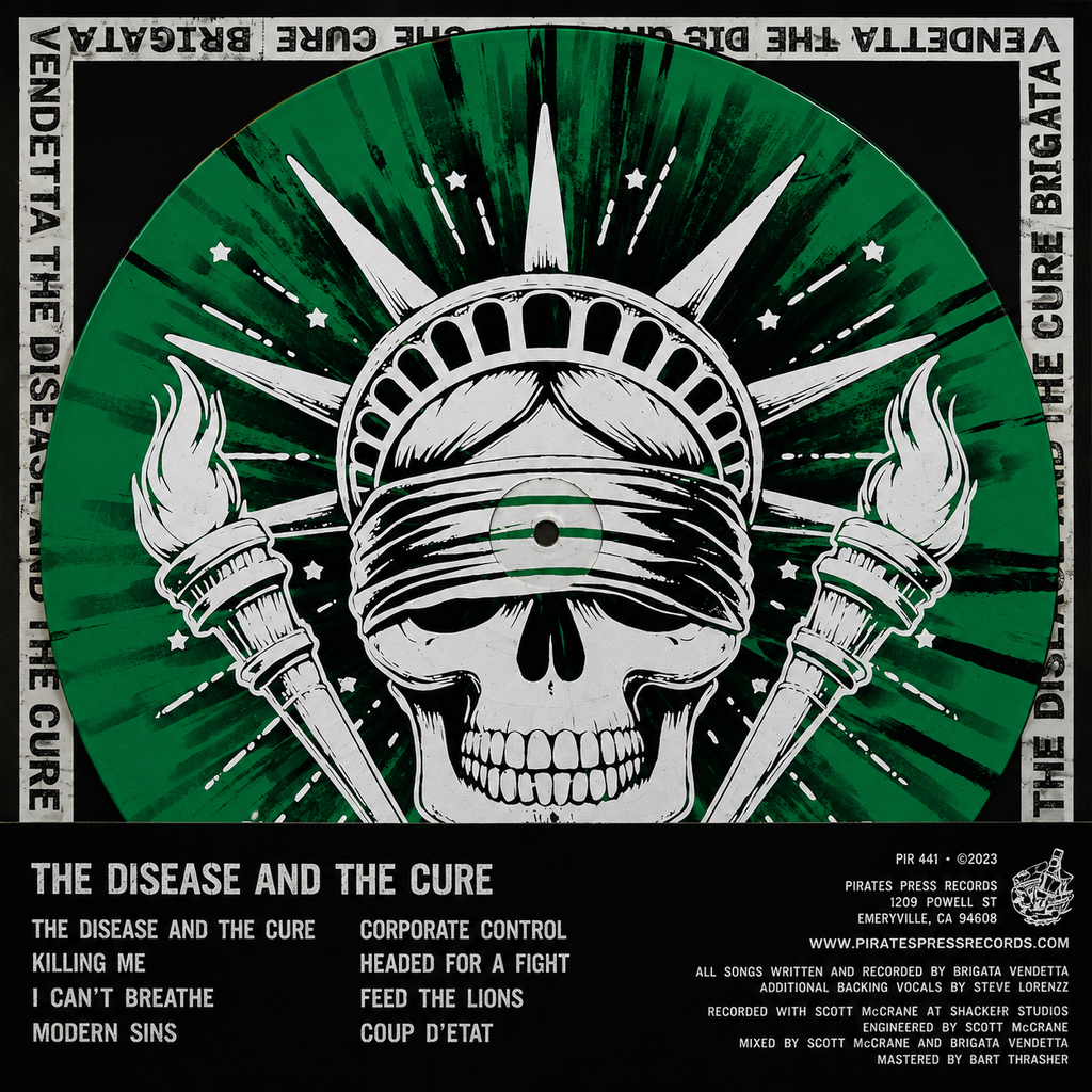 Brigata Vendetta - The Disease And The Cure (LP)