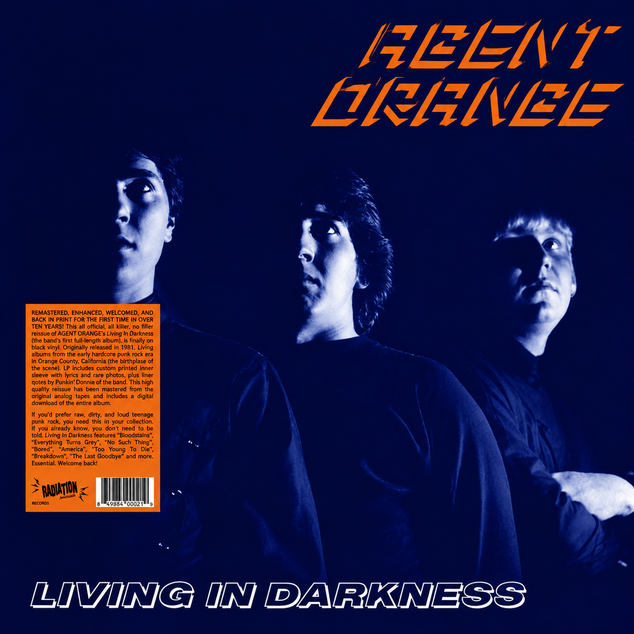 Agent Orange – Living In Darkness (LP)