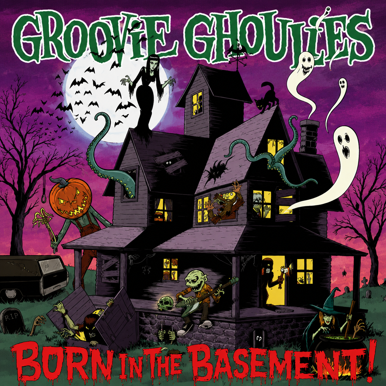 Groovie Ghoulies – Born In The Basement (LP)