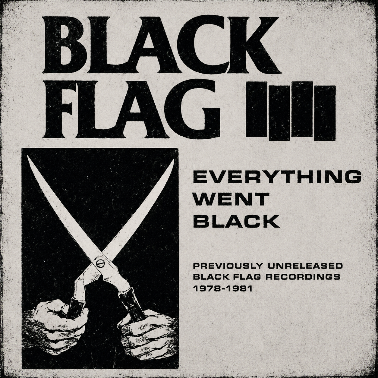 Black Flag- Everything Went Black (2LP)