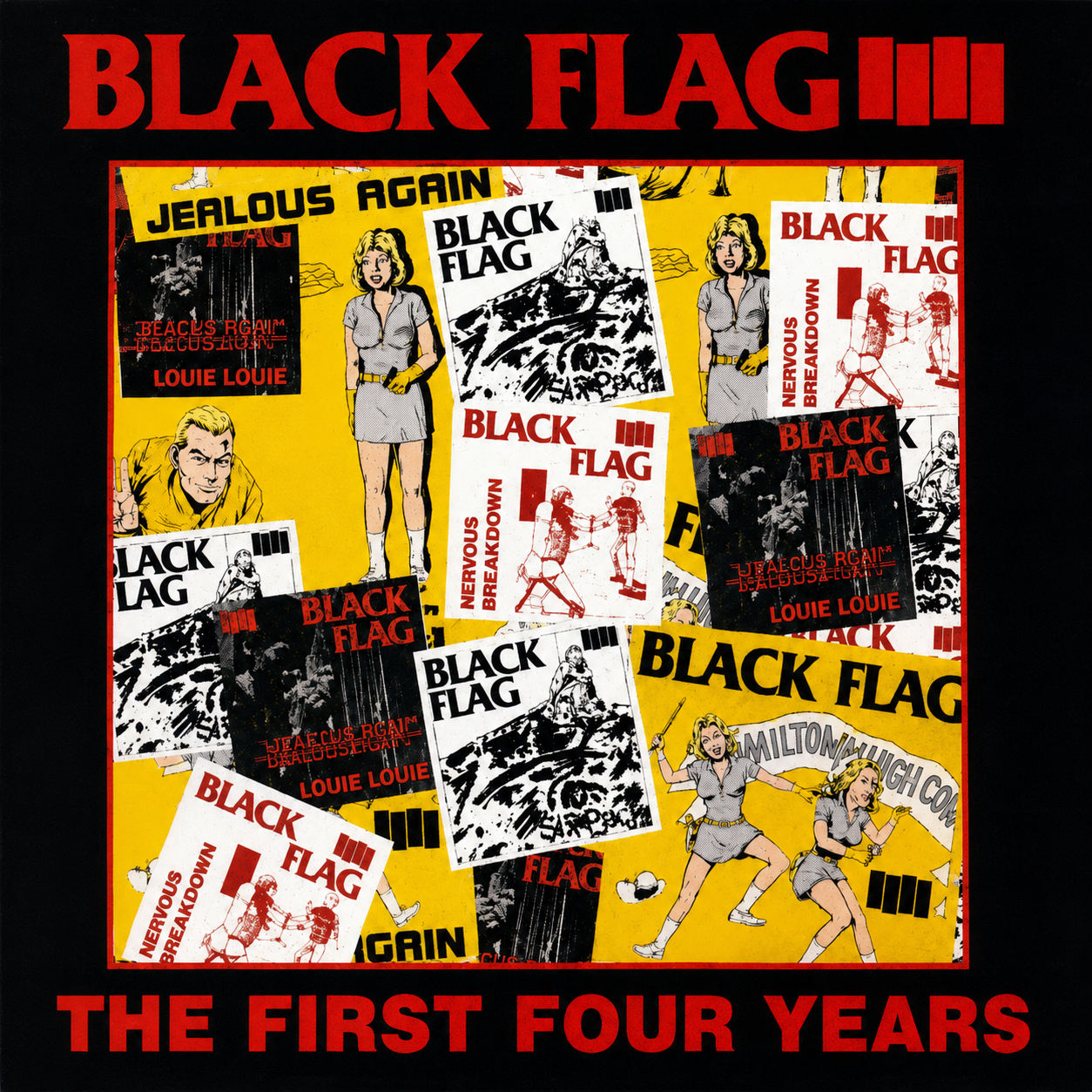 Black Flag- The First Four Years (LP)