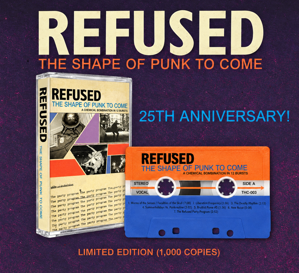 Refused - The Shape Of Punk To Come (A Chimerical Bombination In 12 Bursts) (Tape)