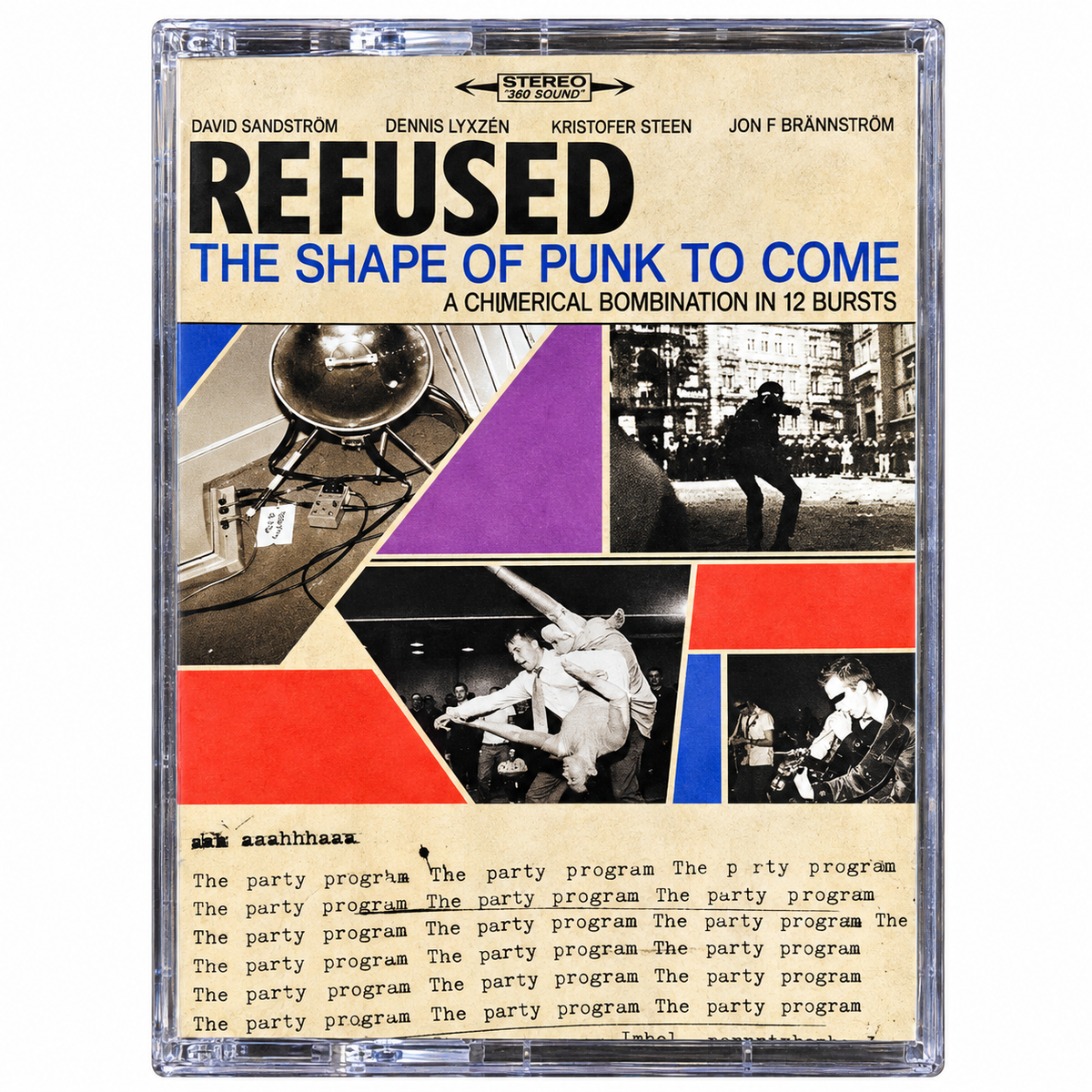 Refused - The Shape Of Punk To Come (A Chimerical Bombination In 12 Bursts) (Tape)