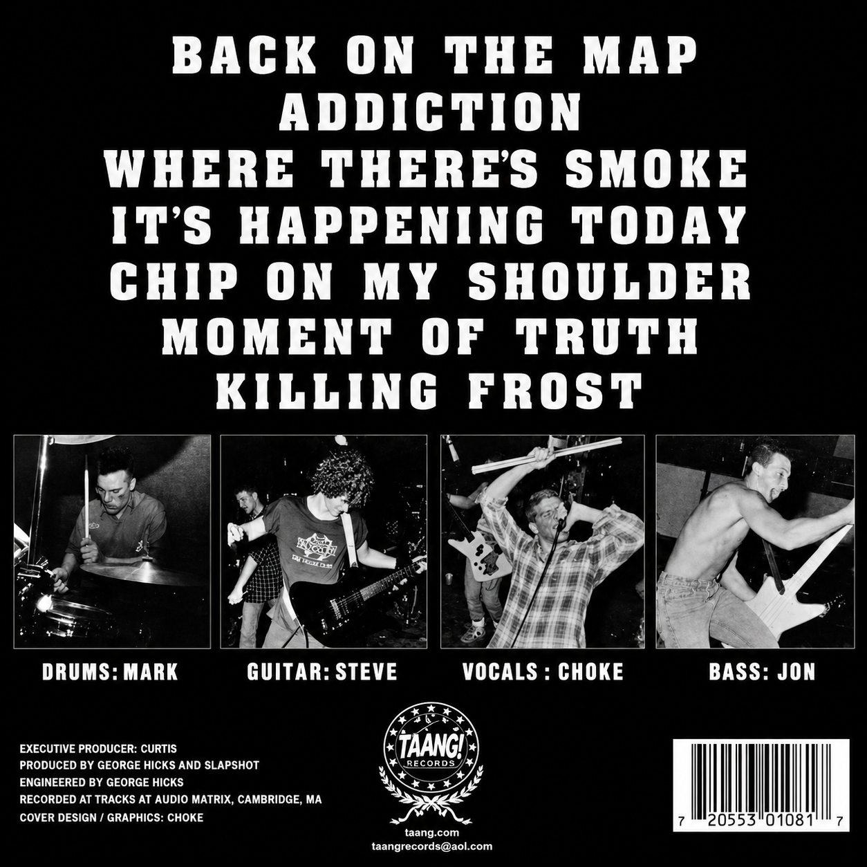 Slapshot - Back On The Map (LP)