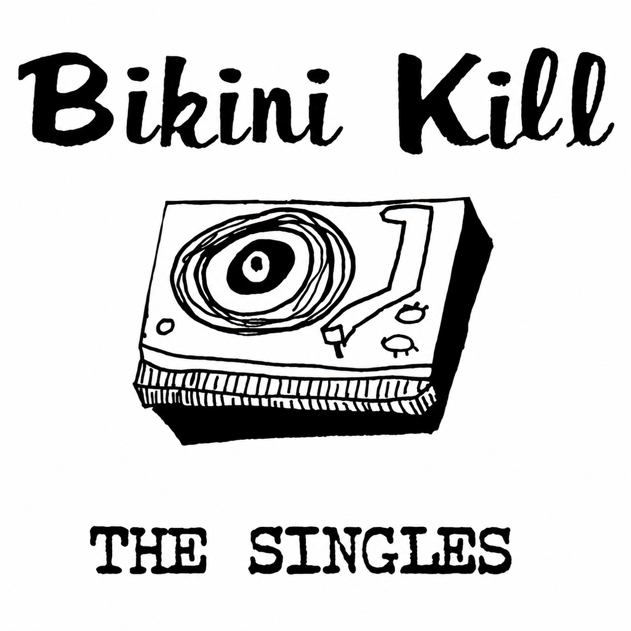 BIKINI KILL- THE SINGLES (LP)