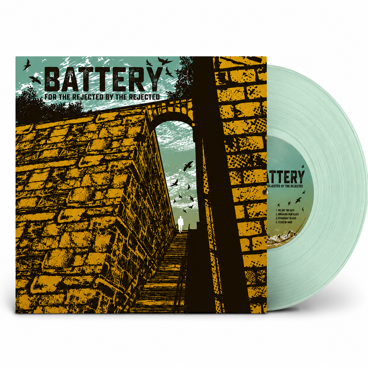 Battery- For The Rejected By The Rejected (LP)