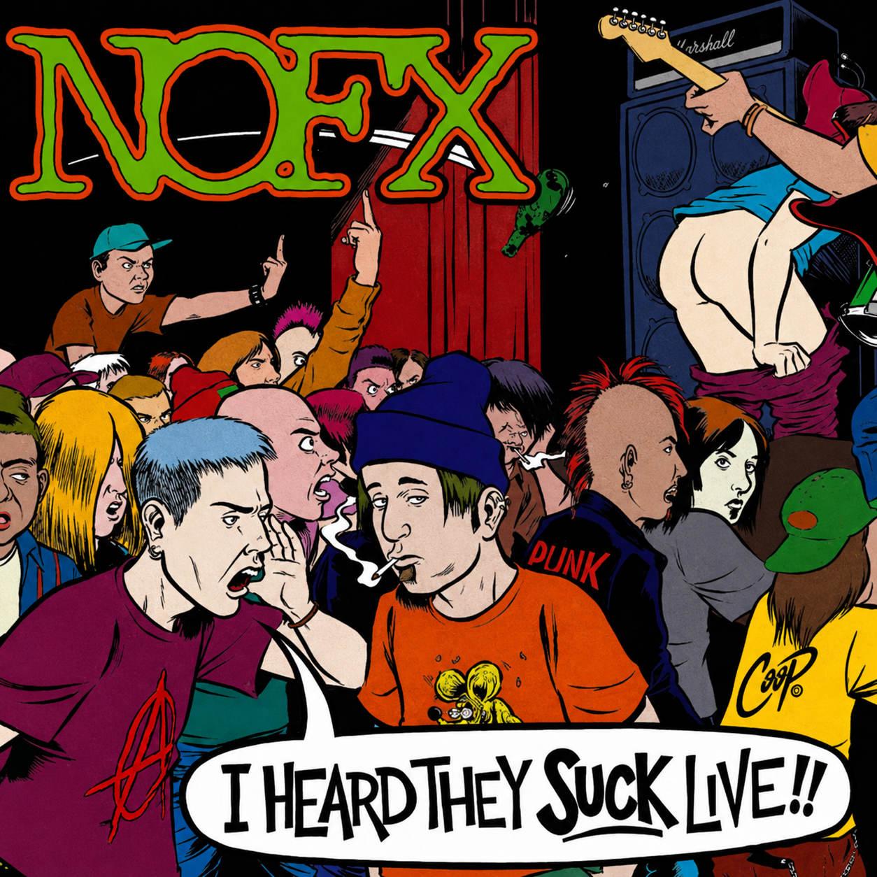 NOFX- I Heard They Suck Live! (LP)