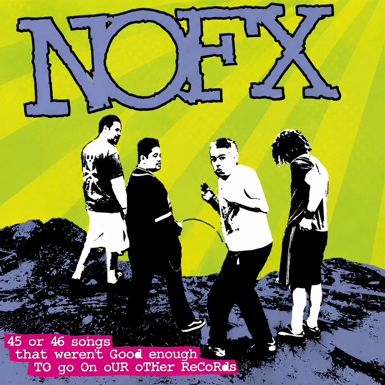 NOFX- 45 or 46 Songs That Weren't Good Enough to Go on Our Other Records (LP)