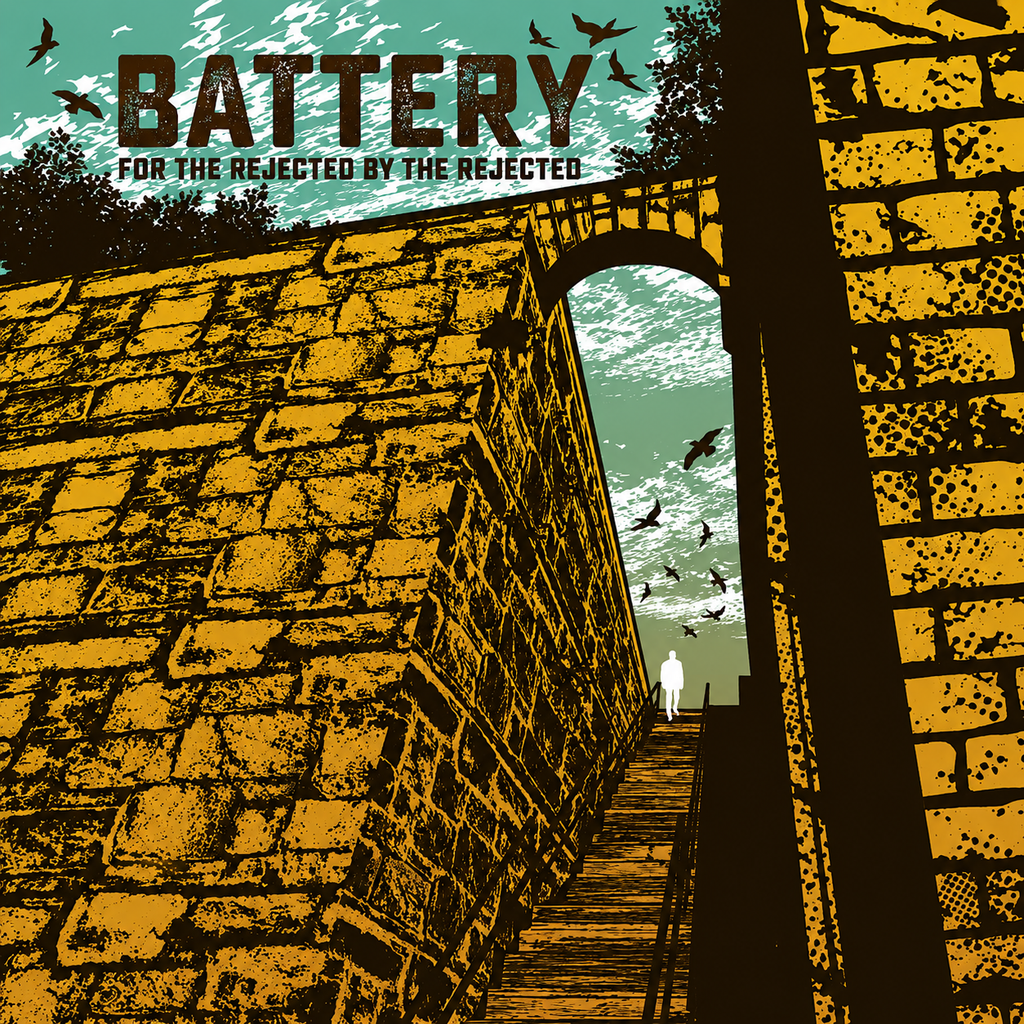 Battery- For The Rejected By The Rejected (LP)