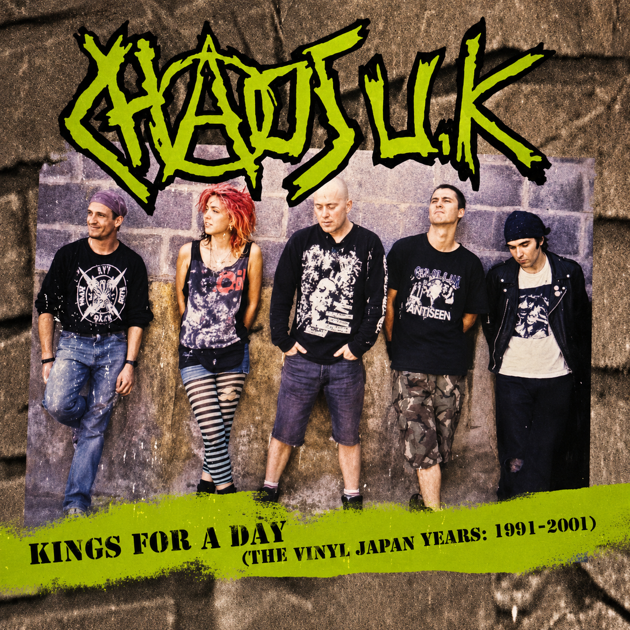 Chaos UK – Kings For A Day: The Vinyl Japan Years: 1991-2001 (LP)
