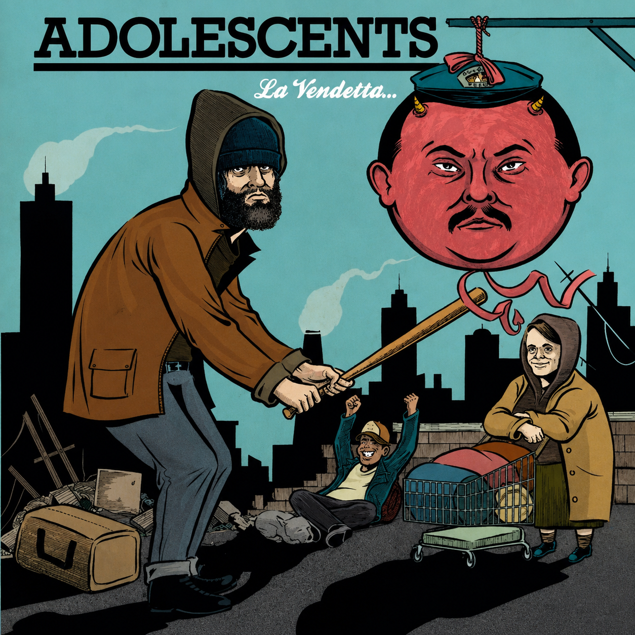 Adolescents- La Vendetta E Un Piatto Freddo (LP)