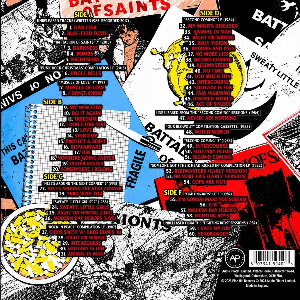 Battalion Of Saints ‎– Complete Discography (3LP)