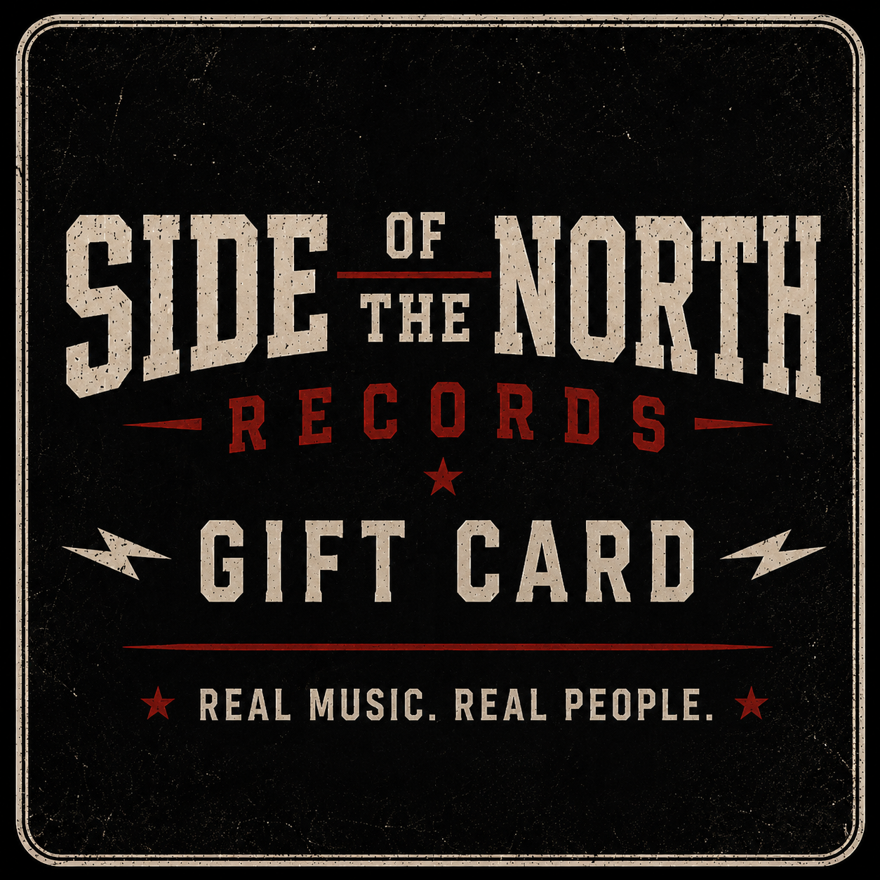 Side Of The North Records Gift Card